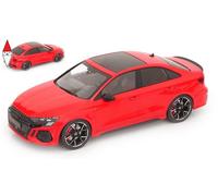 2022 Audi RS3 (8Y) Limousine Rojo 1:18 IXO Models SPMW18002/MCG18451