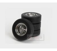 1:18 KK SCALE 4X Wheels And Rims Set 17' For Bmw 3-Series Alpina KKDCACC029