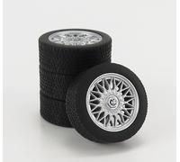 1/18 KK-SCALE - ACCESSORIES - 4X WHEELS AND RIMS SET 16' FOR BMW KKDCACC01