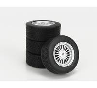 1/18 KK-SCALE - ACCESSORIES - 4X WHEELS AND RIMS SET 17' FOR BMW KKDCACC02