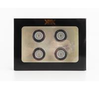 MODELLISMO AUTO STATICO ACCESSORI SET 4X CERCHI RUOTE BMW SERIE 3 E21 1975 1/18