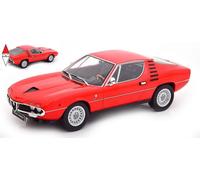 1/18 KK SCALE ALFA ROMEO MONTREAL 1970 - BLACK INTERIOR ALFA RED