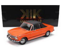 Bmw 1600-2 Cabrio Orange 1968 With Removable Soft-top 1:18 Model KK SCALE