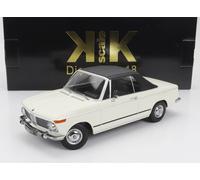 Bmw 1600-2 Cabrio White 1968 With Removable Soft-top 1:18 Model KK SCALE