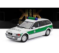 KK SCALE 1/18 BMW SERIE 3 E46 TOURING SW STATION WAGON POLIZEI 1999 MODELLINO