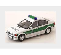 1:18 KK SCALE Bmw 3Er E46 Limousine German Police 1999 White & Green KKDC181434