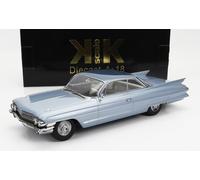 KK SCALE 1/18 CADILLAC SERIES 62 COUPE DEVILLE 1961 BLU MODELLINO AUTO STATICO