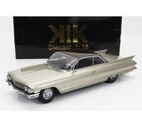 Cadillac Series 62 Coupe Deville 1961 Beige Metallic & Brown Metallic 1:18 Model