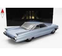 KK SCALE 1/18 CADILLAC SERIES 62 COUPE DEVILLE 1961 BLU MODELLINO AUTO STATICO