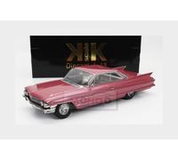 1:18 KK SCALE Cadillac Series 62 Coupe Deville 1961 Pink Metallic KKDC181254