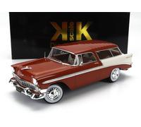 1/18 KK-SCALE - CHEVROLET - BEL AIR NOMAD SW STATION WAGON 1956 KKDC181294