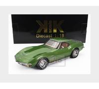 1:18 KK SCALE Chevrolet Corvette C3 Green Metallic 1972 KKDC181221