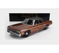 Dodge Monaco 1974 marrone metallic modello di auto 181123 KK-Scale 1:18