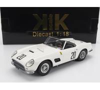 1/18 KK-SCALE - FERRARI - 250 GT SWB 3.0L V12 CALIFORNIA SPIDER TEAM KKDC181047