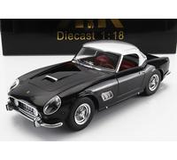 KK Scale KKDC181043 - Ferrar. 250 GT California Spyder Black & Silver 1960 with Removable Hardtop - Scala 1/18 - Modello da Collezione