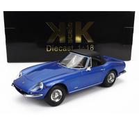 MODELLINO AUTO STATICO KK SCALE FERRARI 275 GTB4 NART SPYDER 1967 BLU SCALA 1:18