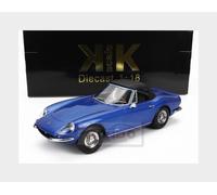 MODELLINO AUTO STATICO KK SCALE FERRARI 275 GTB4 NART SPYDER 1967 BLU SCALA 1:18