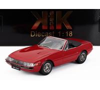 1969 Ferrari 365 GTB/4 Daytona Convertible Serie 1 Rojo 1:18 KK-Scale KKDC180611