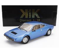 Ferrari 208 Gt4 Light Blue Metallic 1975 1:18 Model KK SCALE