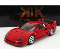 1:18 KK SCALE Ferrari F40 1987 Red Interior Red KKDC180694