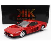 KK 1/18 FERRARI TESTAROSSA 1986 ROSSO MODELLISMO 1:18 MODELLINO STATICO DIECAST
