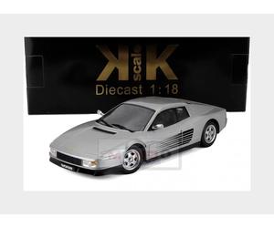 1:18 KK SCALE Ferrari Testarossa 1986 Silver KKDC180515
