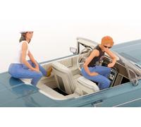 KK Scale KKFIG025 - Figurine Set Thelma & Louise - Scala 1/18 - Miniatura da Collezione