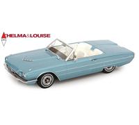 KK Scale KKDC181341 - For. Thunderbird Convertible Light Blue Metallic 1966 Movie Version Thelma & Louise Look-A-Like - scala 1/18 - modellino auto