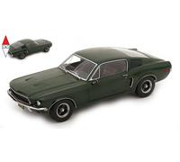 KK-Scale - Modellino auto Mustang GT Fastback 1968 Verde metallizzato 'Bullitt' - Scala 1:18