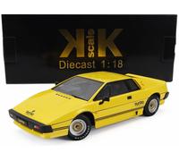 KK SCALE 1/18 LOTUS ESPRIT TURBO 1981 GIALLO NERO MODELLINO AUTO STATICO DIECAST