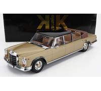MODELLINO AUTO STATICO DIECAST MERCEDES S-CLASS 600 W100 LANDAULET 1964 1/18