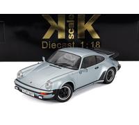 KK Scale KKDC181444 - Porsch. 911 (930) Turbo 3.3 Silver 1977 - Scala 1/18 - modellino Auto