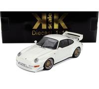 KK 1/18 PORSCHE 911 993 GT2 COUPE 1996 CERCHI BBS BIANCO MODELLINO AUTO STATICO