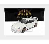 KK 1/18 PORSCHE 911 993 GT2 COUPE 1996 CERCHI BBS BIANCO MODELLINO AUTO STATICO