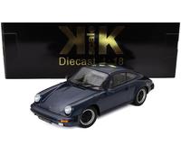 KK Scale KKDC180664 - Porsch. 911 Carrer. Coupe Dark Blue Metallic 1983 - Scala 1/18 - modellino Auto