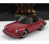KK 1/18 PORSCHE 911 SC TARGA 1983 ROSSO NERO MODELLINO AUTO MODELLISMO STATICO