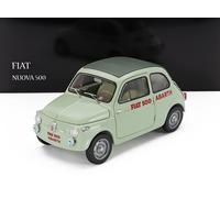 KYOSHO 1/18 FIAT 500 ABARTH RECORD 1958 VERDE MODELLINO STATICO DIECAST