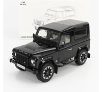 1/18 LCD-MODEL - LAND ROVER - DEFENDER 90 WORKS V8 70th EDITION 2018 LCD18007-BL