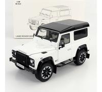1/18 LCD-MODEL - LAND ROVER - DEFENDER 90 WORKS V8 70th EDITION 2018 LCD18007-WH