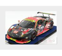 1:18 Looksmart Ferrari 488 Gte 3.9L Turbo V8 Clearwater Le Mans 2017 LS18LM013 M
