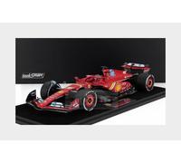 1:18 LOOKSMART Ferrari F1 Sf-24 Abu Dhabi Gp 2024 Leclerc +Showcase LS18F1072