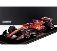 1/18 LOOKSMART - FERRARI - F1 SF-24 TEAM SCUDERIA FERRARI N 16 WINNER LS18F1063
