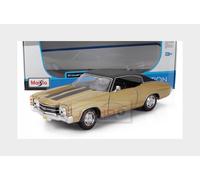 1:18 MAISTO Chevrolet Chevelle Ss 454 Coupe 1971 Green Matt Black MI31890G