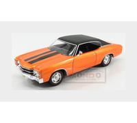 1:18 Maisto Chevrolet Chevelle Ss 454 Coupe 1971 Orange Met Matt Black MI31890OR