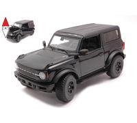 1/18 Maisto Ford Usa Bronco Wildtrack 2021 Matt Black 31456Mb