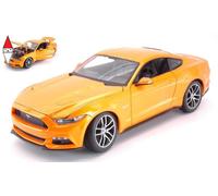 1/18 MAISTO FORD USA MUSTANG COUPE 5.0 GT 2015 ORANGE MET