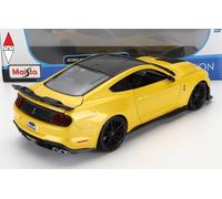 1/18 MAISTO FORD USA MUSTANG SHELBY GT500 COUPE 2020 YELLOW BLACK