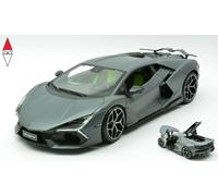 1/18 MAISTO LAMBORGHINI REVUELTO HYBRID 2023 VULCANO MATT GREY