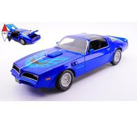 Maisto Modellino auto Pontiac Firebird Trans Am 1978 Blu metallizzato 1:18
