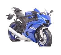 1/18 Mini Welly 2020 Yamaha YZF R6 Super Racing Bicycle Die Casting model Vehicle